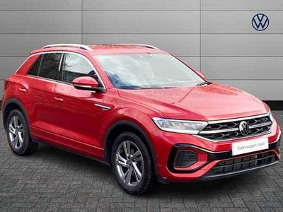 Used VW T-Roc R-line 150 HP (110 kW) 2023 Red SUV