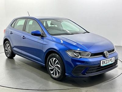 Used VW Polo Life 95 HP (69 kW) 2023 Blue Hatchback