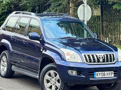 Used Toyota Land Cruiser 173 HP (127 kW) 2008 Blue SUV