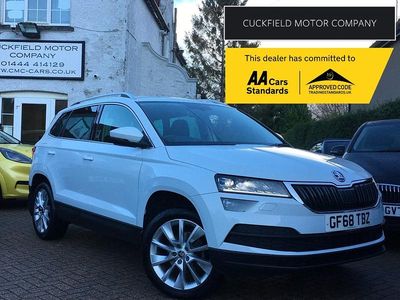 Used Skoda Karoq SE L 150 HP (110 kW) 2018 White SUV