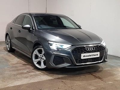 Grey Used 2021 Audi A3 S-Line Sedan | £20,998 (Fair price)