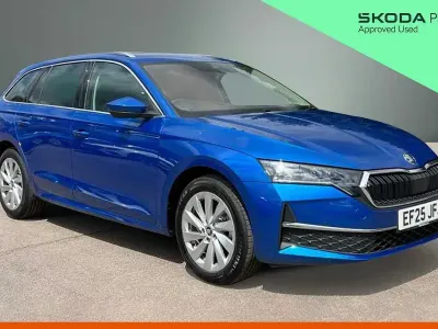 New Skoda Octavia SE L 147 HP (108 kW) 2025 Blue Estate