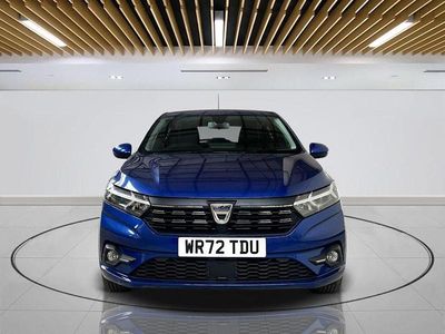 Begagnad Dacia Sandero Comfort 90 HK (66 kW) 2022 Blå Halvkombi