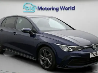 Used VW Golf VIII R-line 150 HP (110 kW) 2023 Blue Hatchback