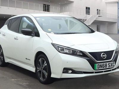 Used Nissan Leaf Tekna 110 kW (150 HP) 2018 White Hatchback