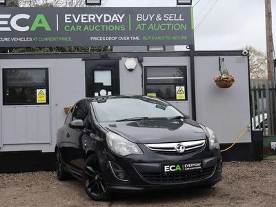 Used Vauxhall Corsa Edition 2012 Black Hatchback