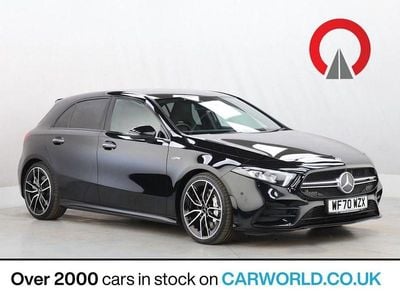 Used Mercedes A35 AMG Premium 306 HP (225 kW) 2020 Black Hatchback