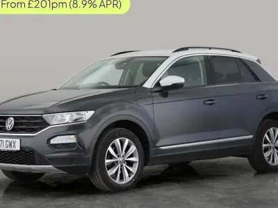 Used VW T-Roc Design 150 HP (110 kW) 2021 Grey SUV