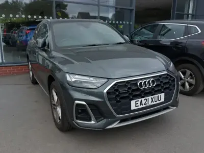 Used Audi Q5 S-Line 204 HP (150 kW) 2021 Grey SUV