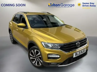 Used VW T-Roc Active 2021 Yellow SUV