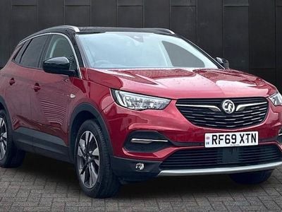 Used Vauxhall Grandland X SRi 131 HP (96 kW) 2020 Red SUV