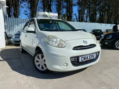 Second-hand Nissan Micra Acenta 2014 Alb Hatchback