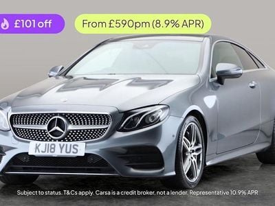Used 2020 Mercedes E300 AMG Line Premium Coupe | £20,781 (Good price)
