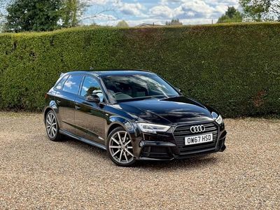 Begagnad Audi A3 Black Edition 150 HK (110 kW) 2017 Svart Halvkombi