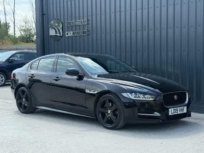 Used Jaguar XE R-Sport 180 HP (132 kW) 2019 Black Sedan