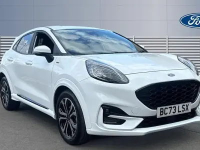 Used Ford Puma ST-Line 125 HP (91 kW) 2023 White SUV