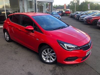 Used Vauxhall Astra Business Edition 130 HP (95 kW) 2020 Red Hatchback