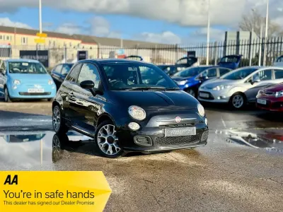 Usado Fiat 500 S 69 HP (50 kW) 2014 Preto Citadino