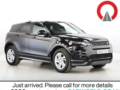 Used Land Rover Range Rover evoque R-Dynamic 150 HP (110 kW) 2020 Black SUV