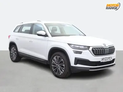 Used Skoda Kodiaq SE L Executive 150 HP (110 kW) 2023 White SUV
