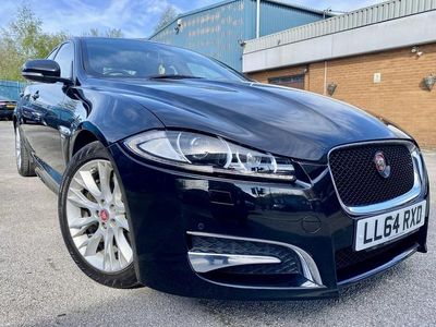 Begagnad Jaguar XF R-Sport 200 HK (147 kW) 2014 Svart Sedan