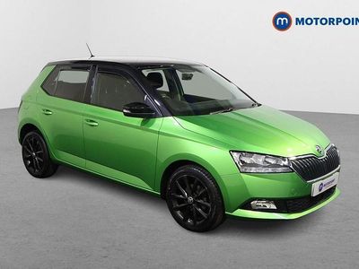 Used Skoda Fabia Colour Edition 2019 Green Hatchback