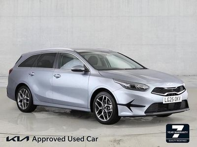 Silver Used 2025 Kia Ceed Sportswagon Estate | £20,555 (Expensive)