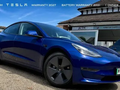 Used Tesla Model 3 Long Range RWD 208 kW (283 HP) 2023 Blue Sedan