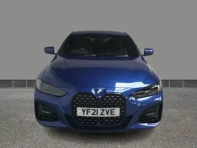Usado BMW 420 M Sport 190 CV (139 kW) 2021 Azul Coupe