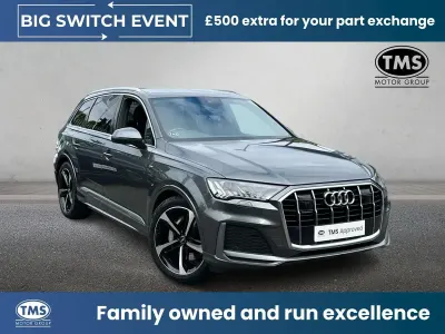 Used Audi Q7 S-Line 286 HP (210 kW) 2020 Grey SUV