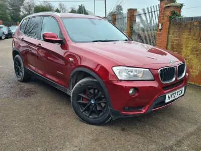 Used BMW X3 184 HP (135 kW) 2012 Red SUV