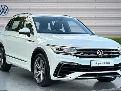 Used VW Tiguan R-line Edition 150 HP (110 kW) 2023 White SUV