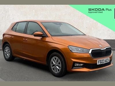 Used Skoda Fabia Comfort 80 HP (58 kW) 2023 Orange Hatchback