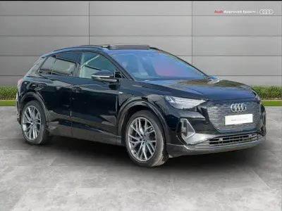 Second-hand Audi Q4 e-tron Advanced 219 kW (299 CP) 2021 Negru SUV