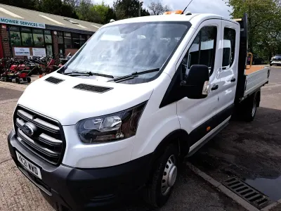 Used Ford Transit S 130 HP (95 kW) 2021 White Van
