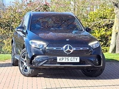 Begagnad Mercedes GLC300e AMG line 313 HK (230 kW) 2025 Svart SUV