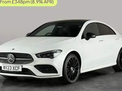 Used Mercedes CLA250e AMG Line Premium Plus 218 HP (160 kW) 2022 White Sedan
