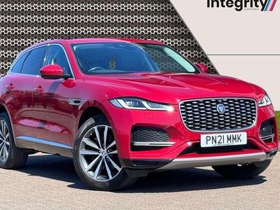 Red Used 2021 Jaguar F-Pace SE SUV | £28,495 (Good price)