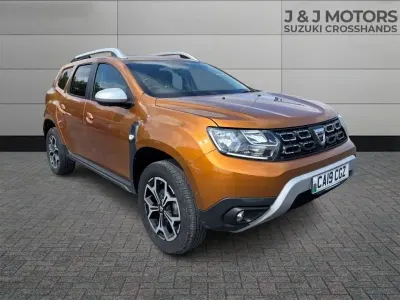 Usado Dacia Duster Prestige 114 CV (83 kW) 2019 Naranja SUV