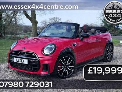 Used Mini John Cooper Works Cabriolet 2025 Red Cabriolet