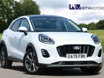 Used Ford Puma Titanium 125 HP (91 kW) 2025 White SUV