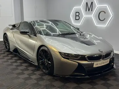 Used BMW i8 Comfort Edition 374 HP (275 kW) 2018 Grey Cabriolet