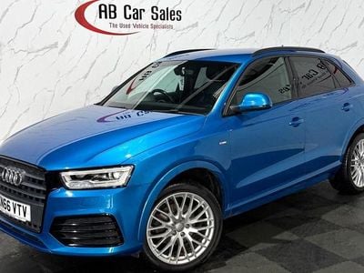 Used Audi Q3 S-line plus 184 HP (135 kW) 2016 Blue SUV