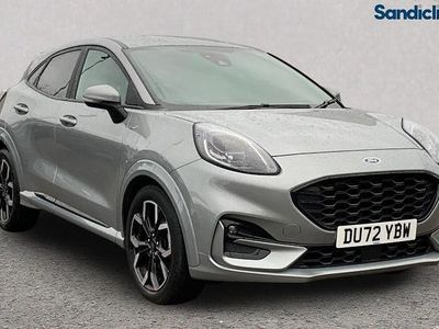Silver Used 2022 Ford Puma ST-Line X Hatchback | £15,739 (Fair price)