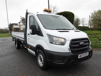 used Ford Transit 350 LEADER SRW L4 XLWB DROPSIDE WITH TAIL LIFT 2.0 ECOBLUE 130BHP