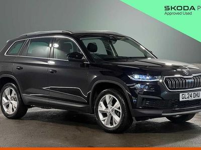 Black magic pearl effect Used 2024 Skoda Kodiaq SE L Executive SUV | £28,999 (Fair price)