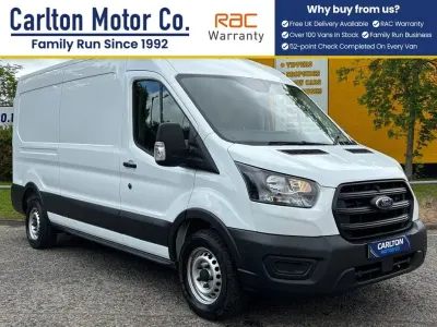 Used Ford Transit S 130 HP (95 kW) 2024 White Van