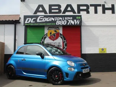 Used Abarth 595 Competizione 180 HP (132 kW) 2021 Blue Hatchback