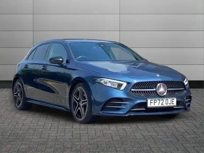 Used Mercedes A180 Executive 136 HP (100 kW) 2022 Blue Hatchback