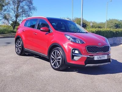 Begagnad Kia Sportage 136 HK (100 kW) 2020 Röd SUV